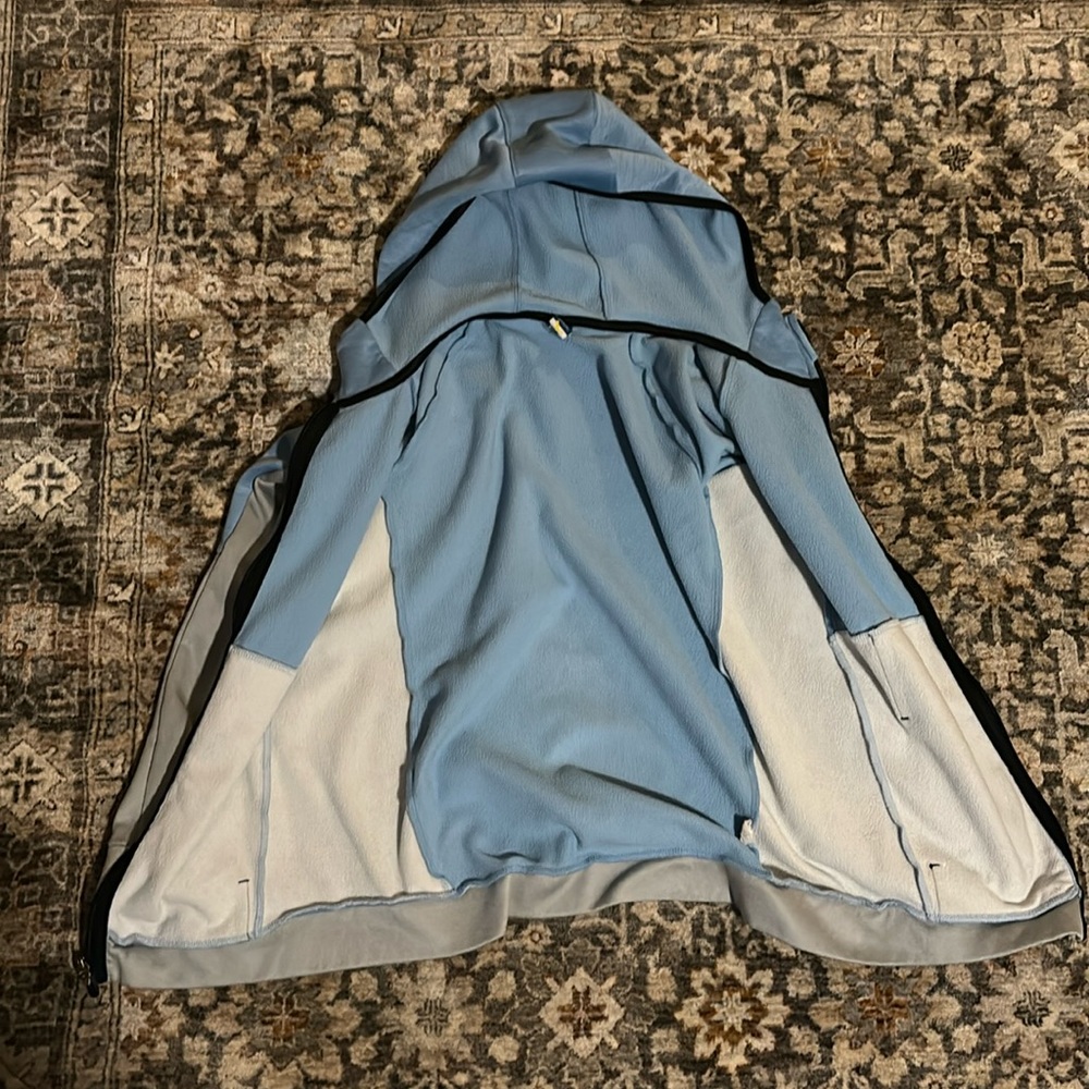 Boys XL Light Blue Zipper Jacket